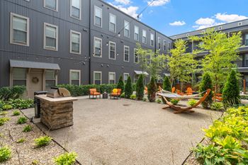 Multiple courtyards